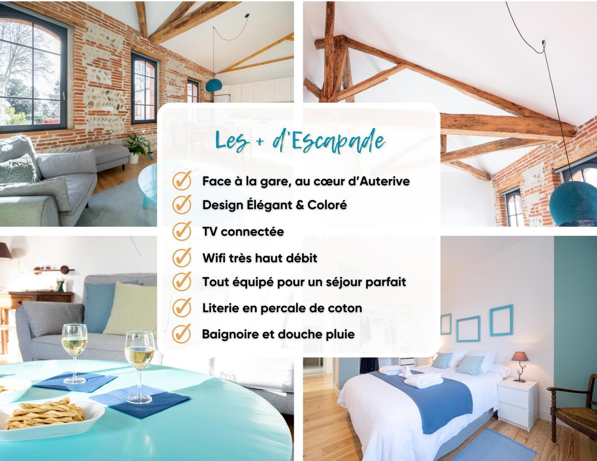 Evasions-Escapade, Centre-Ville, Gare Auterive  Екстер'єр фото